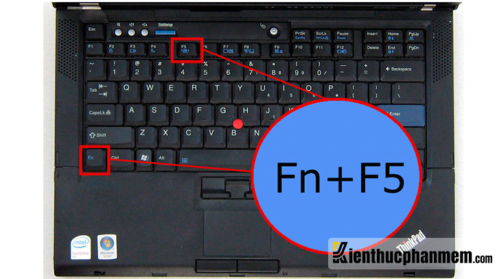 Kích hoạt tính năng wifi bằng tổ hợp phím tắt để sửa lỗi máy tính không bắt được wifi
