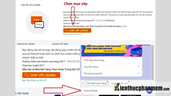 Hướng dẫn cách hủy tài khoản trên Lazada bằng máy tính nhanh nhất