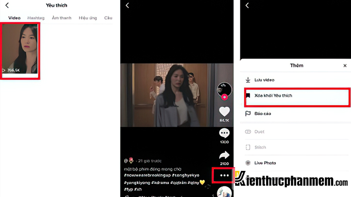 Cách xóa video đã thích trên TikTok đơn giản nhất