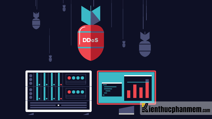 Tấn công DDoS là phiên bản nâng cao hơn so với DoS