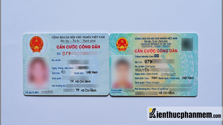 So sánh căn cước công dân gắn chíp và không gắn chíp