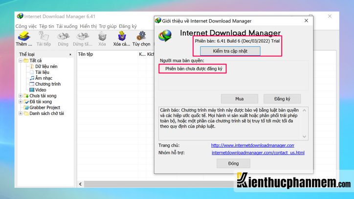 Hướng dẫn sử dụng IDM full Toolkit 4.7 kích hoạt IDM mới nhất 2023