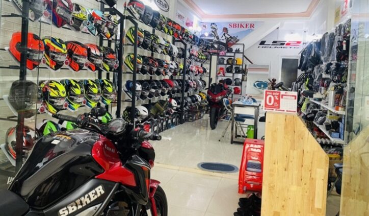 Các sản phẩm mũ bảo hiểm tại Sbiker Shop