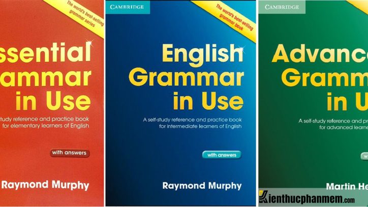 Bìa sách trọn bộ Grammar in Use