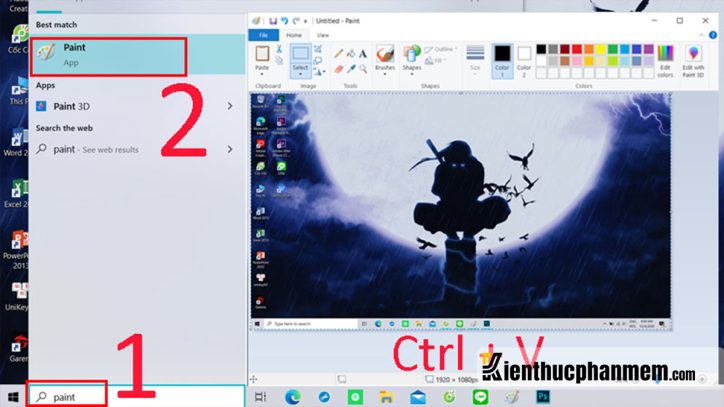 Cách chụp màn hình laptop Dell bằng phím Print Screen