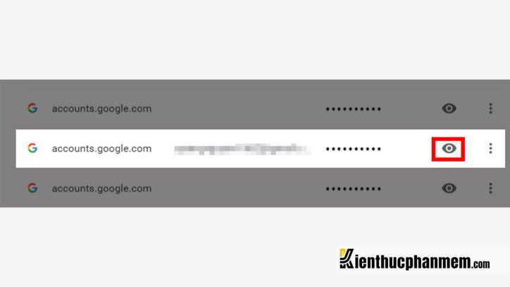 Cách xem mật khẩu email của mình trên Google Chrome