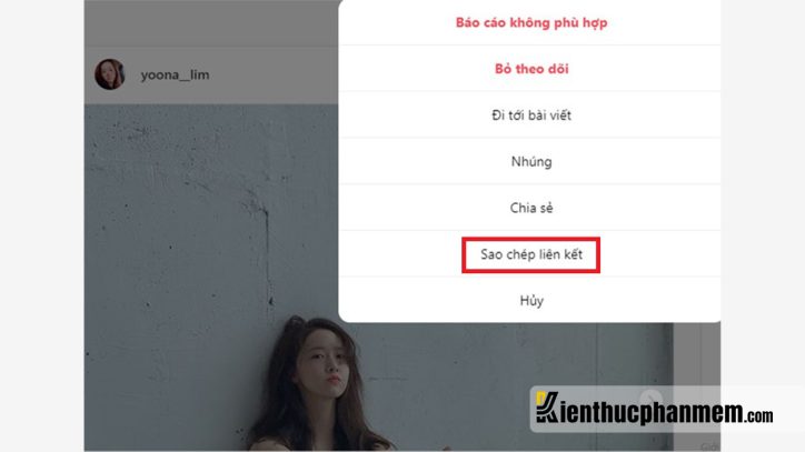 Cách lưu ảnh trên Instagram về máy tính
