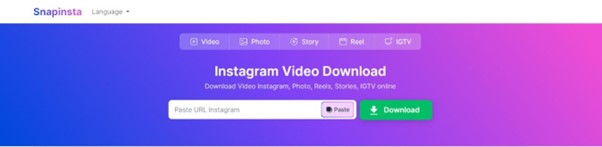 Tìm hiểu Công cụ trực tuyến tải xuống video trên Instagram