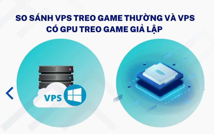 So sánh VPS treo game thường và VPS có GPU treo game giả lập