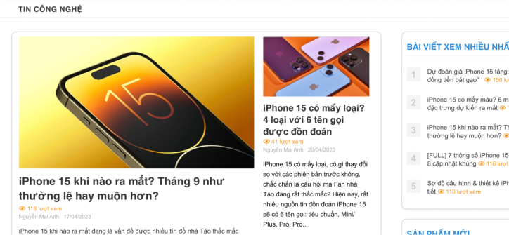 newphone15.com - Trạm dừng chân lý tưởng iFan không nên bỏ qua