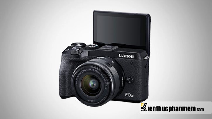 Máy ảnh Canon EOS M6 MKII EF-M15-45 (BK)