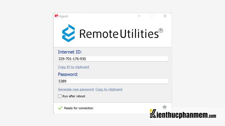 Phần mềm Remote Utilities