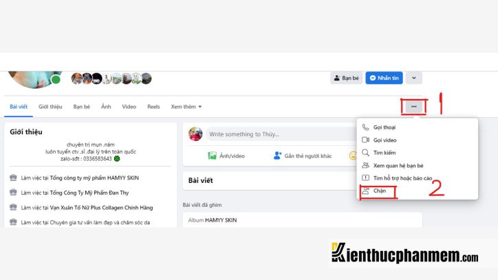 Cách chặn spam trên Facebook