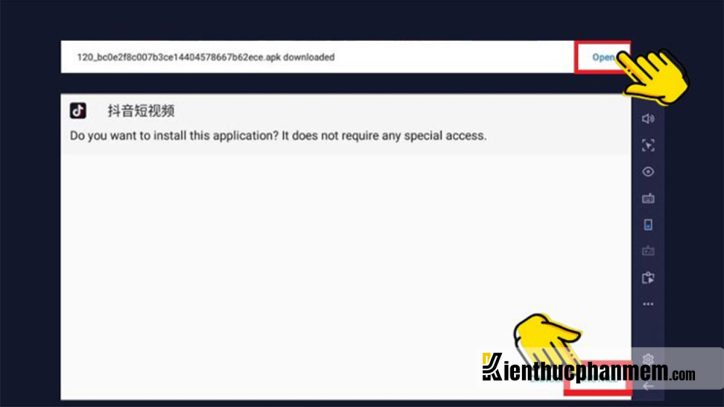 Cách tải Tik Tok Trung Quốc trên máy tính